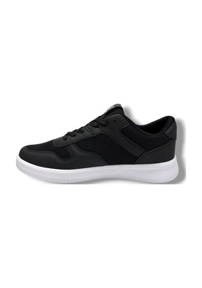Luttoon 4027-26 Deri Anorak Anatomik Erkek Sneaker Siyah Beyaz 45-48 Siyah