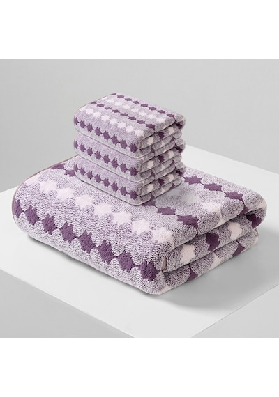 Aileler Ve Misafirler İçin Uygun Dayanıklı Ve Uzun Ömürlü Mikrofiber Malzemeli 4 Adet Banyo Havlusu Blue Diğer