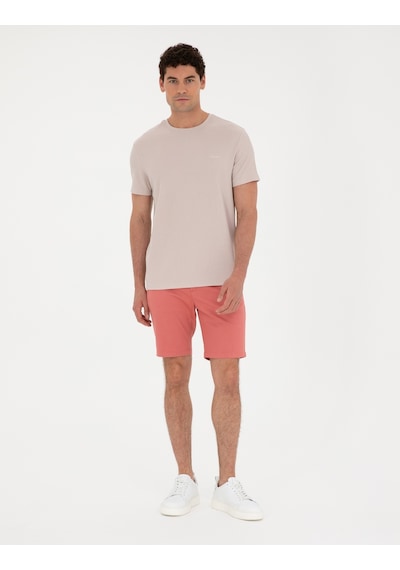 Pierre Cardin Erkek Mercan Şort / Bermuda 50284273-vr186 Mercan
