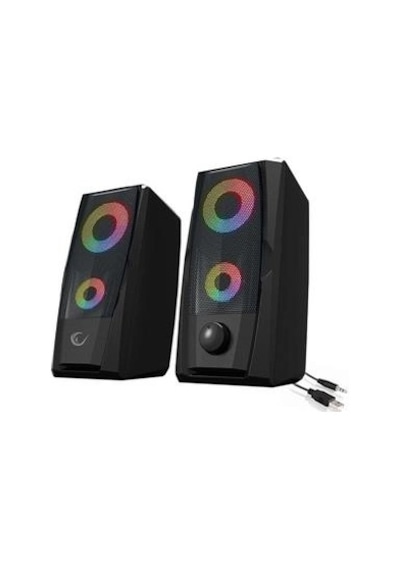 Rampage Rms-x9 2.0 Rgb Işıklı Multimedia 5v 30db Gaming Oyuncu Speaker Kdo