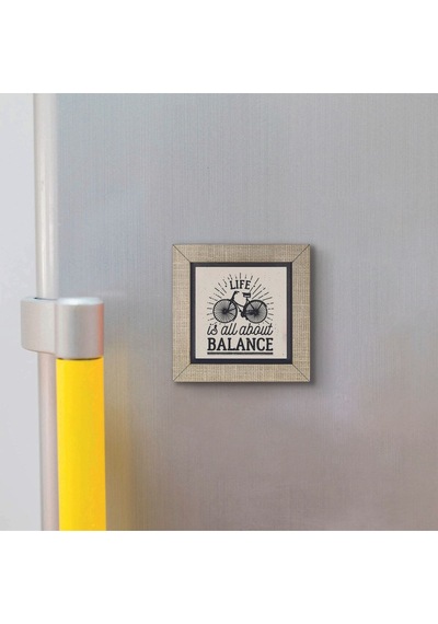 Bisklet Görseli Baskılı Mdf Magnet 7x7