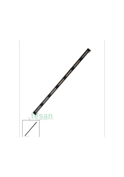 Tepe Lambası 12v-24v Yuvarlak İkazlı Led 14fonksiyonlu Sarı 106cm E Belgeli Offroad
