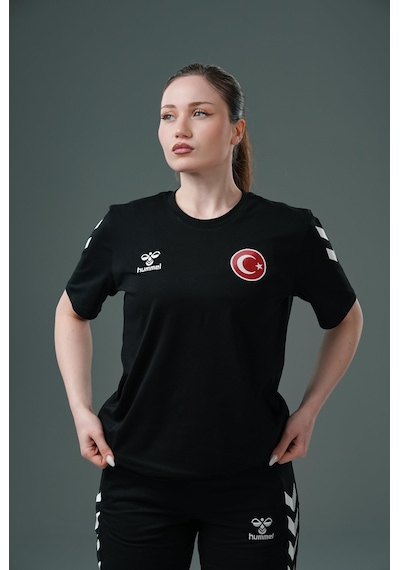 Hummel Armin Milli Takım Antrenman Tişört Siyah