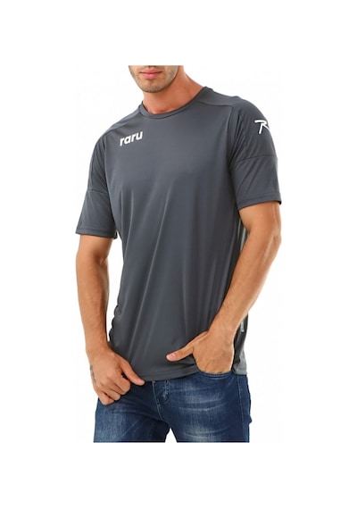 Raru Erkek Basic T-Shirt Grıllus Antrasit