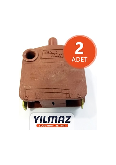 Elektrikli Şofben Switch (Siviç) - Soketli - İhlas Vb. - 2 Adet