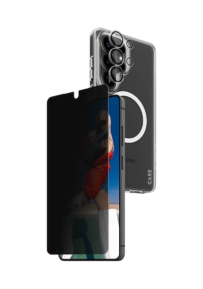 Care By Panzerglass Urban Combat Samsung Uyumlu Galaxy S26 Ultra Hayalet Ekranlı 3'lü Telefon Koruma Seti