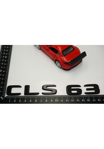 CLS 63 Bagaj Parlak Siyah ABS 3M 3D Yazı Logo