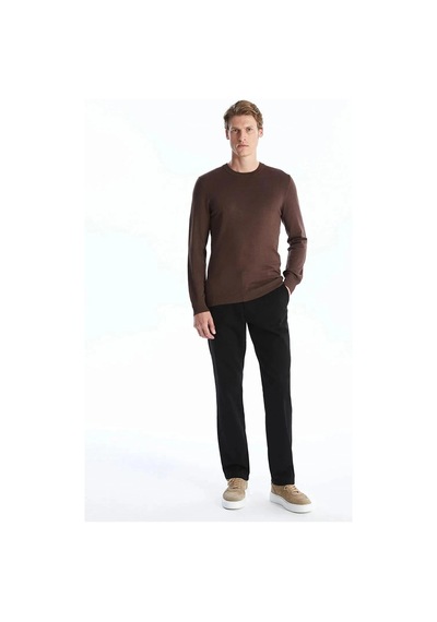 LC Waikiki Lcwaıkıkı Classic Standart Kalıp Gabardin Erkek Chino Pantolon W5 New Black