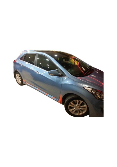 Hyundai I30 (2011-2016) Custom Yan Marşpiyel Seti (Plastik)
