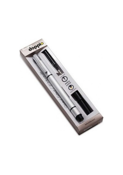 Scrikss Roller Kalem Mavi Doppio - Sarı Fosforlu Diğer