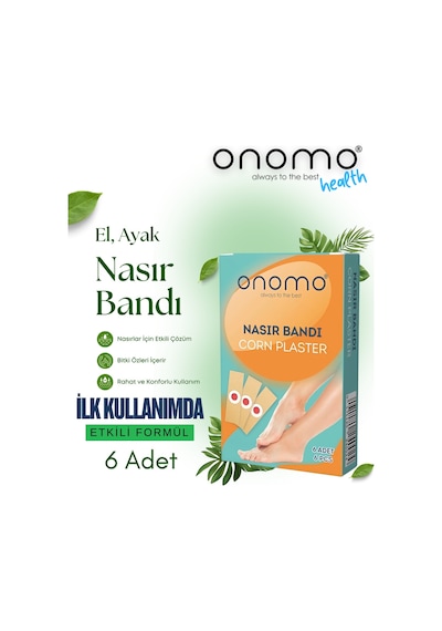 Onomo Nasır Bandı Nasır Yakısı 6 Adet