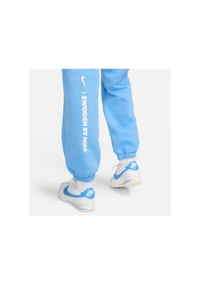Nike Nsw Fleece Bol Kalıp Pant Kadın Eşofman Altı Fz4632-412 Mavi