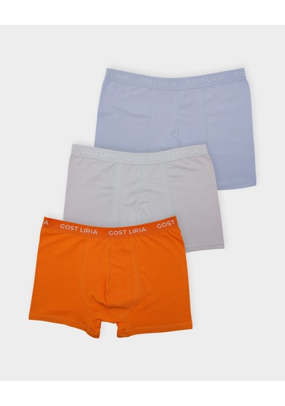 Gost Liria Soft Stone Erkek Boxer 3 Lü Paket -çok Renkli Çok Renkli