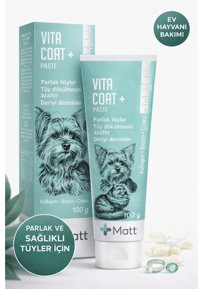 Matt Malt Vita Coat Paste Kedi Tüyü Güçlendirici