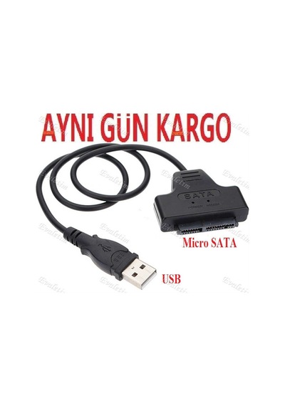 Usb To Micro Sata 1.8 Hdd Hard Disk Kablosu 5143P Mikro Ssd Lapt Usb To Micro Sata 1.8 Hdd Hard Disk Kablosu 5143P Mikro Ssd Lapt