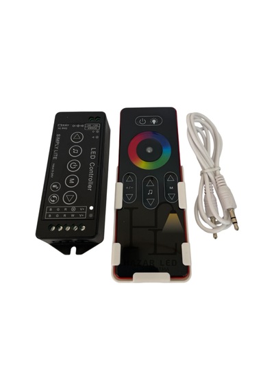 12-24 Volt 18 Amper Rgbw Touch Dokunmatik Led Kontrol Cihazı Ses Ve Müzik Kumandası