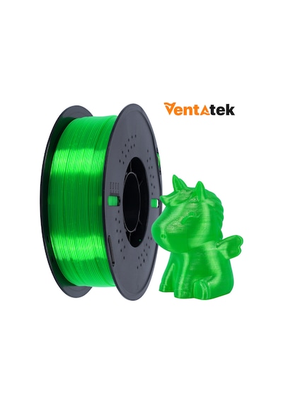 Kingroon Petg Basic Şeffaf Yeşil Filament 1.75mm 1kg