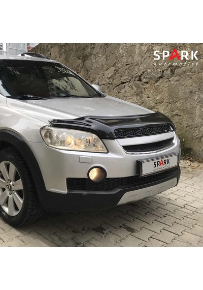 Chevrolet Captiva 2006-2012 Yıl Aralığı Uyumlu Kaput Rüzgarlığı 4mm Siyah