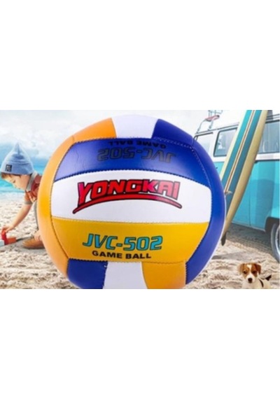 Yongkai Jvc-502 Dikişli Voleybol Topu Makine Dikişli 2 Astar Çok Renkli
