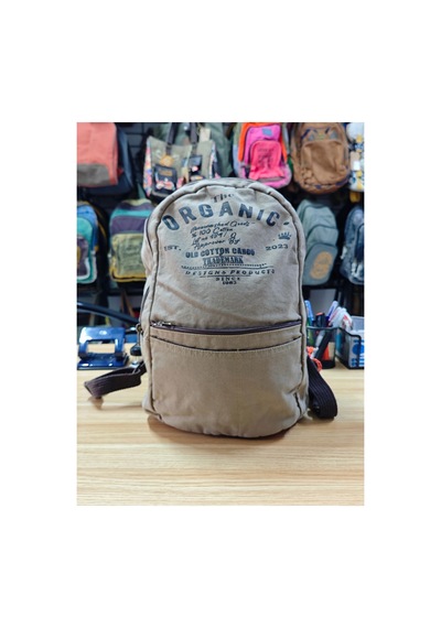 Old Cotton Cargo Zermat Bag Sırt Çantası Krem