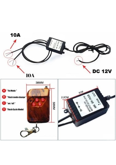 2 Adet 16 Led Kare Off-road Sis Farı Ve Çalışma Lambası - Uzaktan Kumandalı Çakar Modlu Su Geçirmez