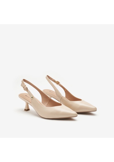 Nude Topuklu / Stiletto Kadın 436085dp Donna Serena T. 6085dp Nude Saten