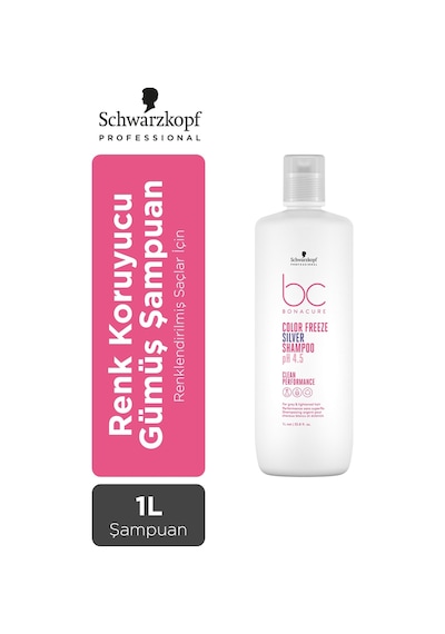 Bonacure Bc Clean Renk Koruyucu Gümüş Şampuan 1 L