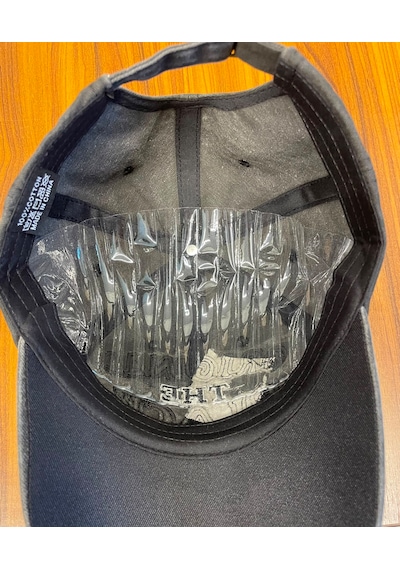 Hamze Original Black Logo Vintage Eskitme Yıkamalı Beyzbol Cap Şapka Siyah