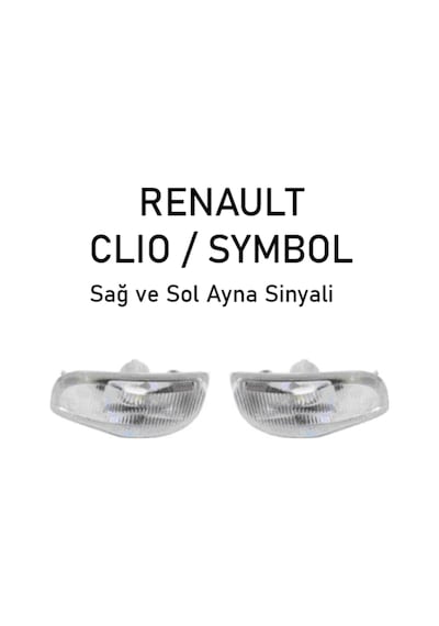 Clio Symbol - Ayna Sinyali (Sağ-Sol 1 TAKIM) 261600977R 261653175 R