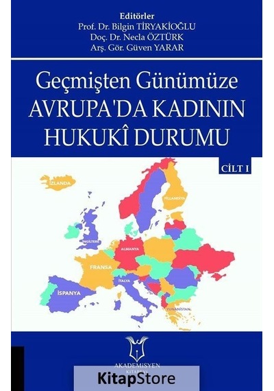Geçmişten Günümüze Avrupa'da Kadının Hukuki Durumu- Akademisyen Kitabevi