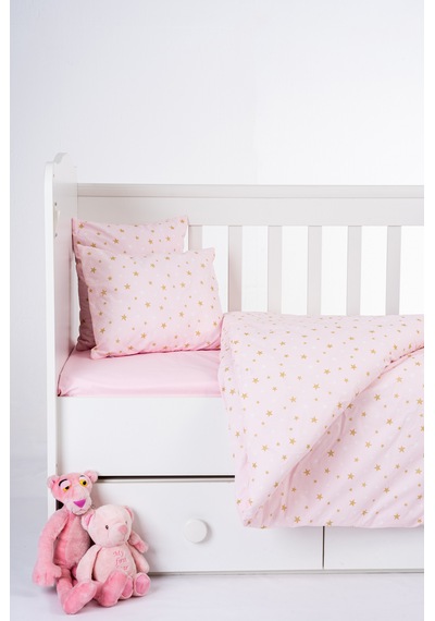 Patalena Home Pamuk 7 Parça Bebek Nevresim Takımı 100x150 Cm