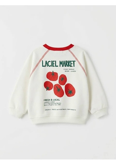 Poala Kids Tomato Sweatshirt Çok Renkli