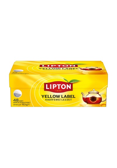 Lipton Yellow Label Demlik Poşet Çay 48'li 153 G - 5 Adet Tarı