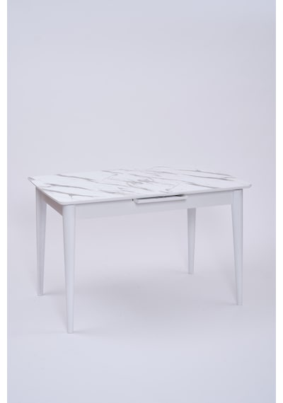 Venüs Otomatik Açılır Mdf Mutfak Masası 80x120 beyaz