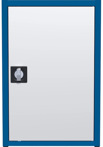 Çelik Dosya Dolabı Metal Dolap Ofis Dolapları Arşiv , Garaj , Bahçe , Kiler , Balkon 50x42x75 Mavi / Gri