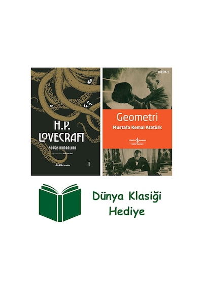 H.p. Lovecraft - Bütün Romanları Ciltli + Geometri + Dünya Klasiği Hediye