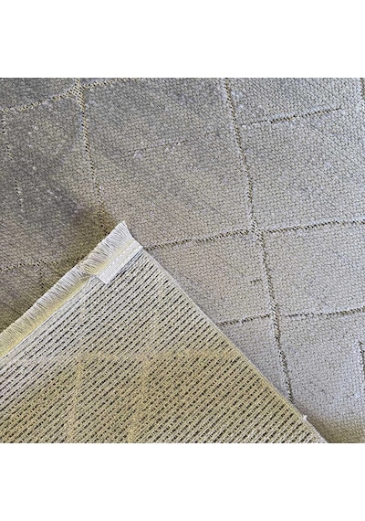 Hoom Rugs Terrace 8208 Gri Hav Toz Vermez Dekoratif Kilim Gri