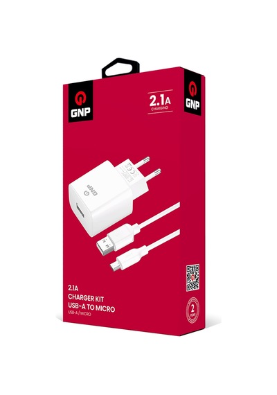 GNP 2.1 Mah Micro USB Kablo Ve Şarj Cihazı