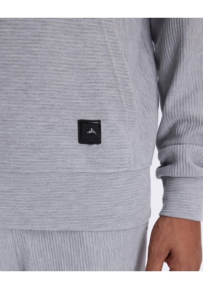Kappa Rana Grey Hoodıe Sweatshirt 322687w-411 Gri