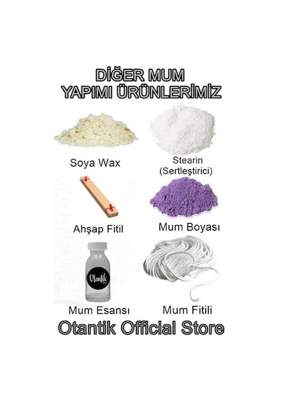 Mum Boyası Toz 3 Renk Soya,Parafin Mum %100Doğal Yağda Çözünen (527964131)