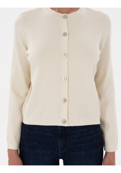 Pierre Cardin Kadın Ekru Hırka Triko 50299413-vr019 Ekru