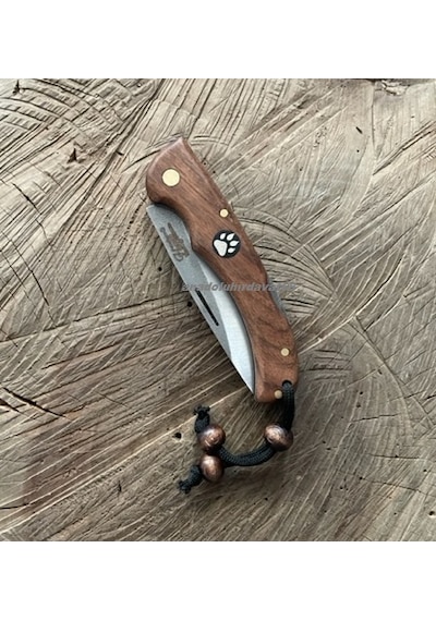 Dmr Çelik Çakı Cep Çakısı Kamp Çakısı Avcı Kampçı Bıçagı Cep Bıçak 18mm Kahve