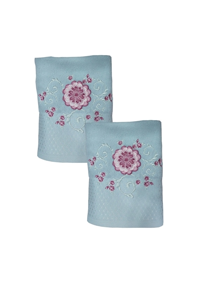 Özdilek 2li Butik El-yüz Havlusu 50x90 -mariposa Gri