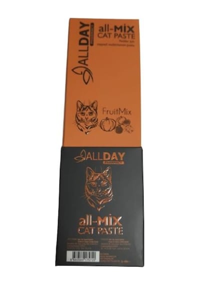 Allday Fruit Mix Cat Kediler İçin Meyveli Multivitamin Pasta Macun