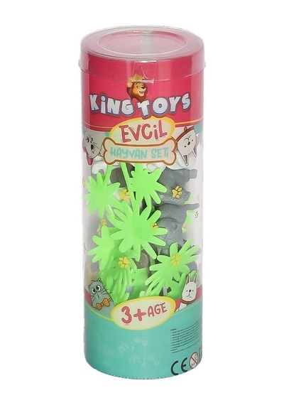 Lal 1132 Hayvan Seti Pet -kingtoys