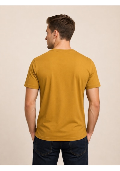 Vıgoss Actıon Baskılı Erkek T-shırt 62644-30005 HARDAL