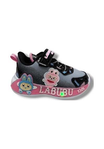 Cakgo Labubu 624-26 Simli Parlak Deri Işıklı Anatomik Kız Çocuk Sneaker Siyah Pembe 22-25 Siyah Cakgo Labubu 624-26 Simli Parlak Deri Işıklı Anatomik Kız Çocuk Sneaker Siyah Pembe 22-25 Siyah