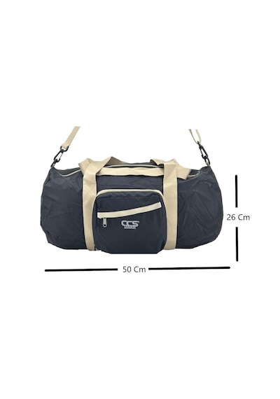 Ççs 40220 Katlanır Seyahat Spor Çanta Siyah Çok Renkli