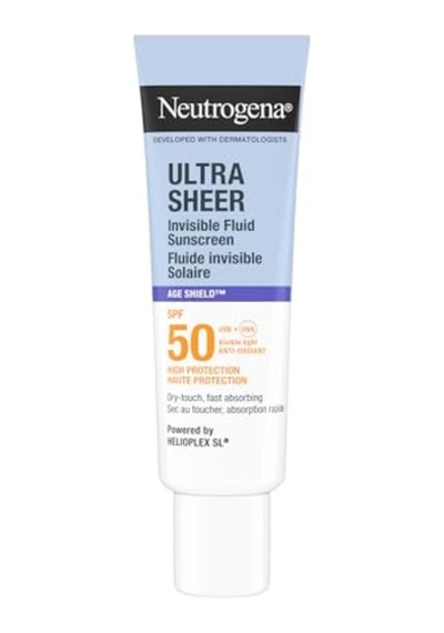 Neutrogena Ultra Sheer Age Shield Fluid Spf50 Yüz Güneş Koruyucu 50 Ml