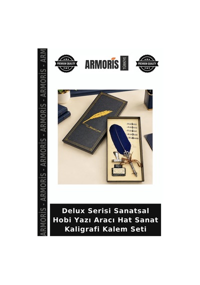 Delux Serisi Sanatsal Hobi Yazı Aracı Hat Sanat Kaligrafi Kalem Seti